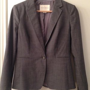 Like New Banana Republic Gray Blazer size 6P